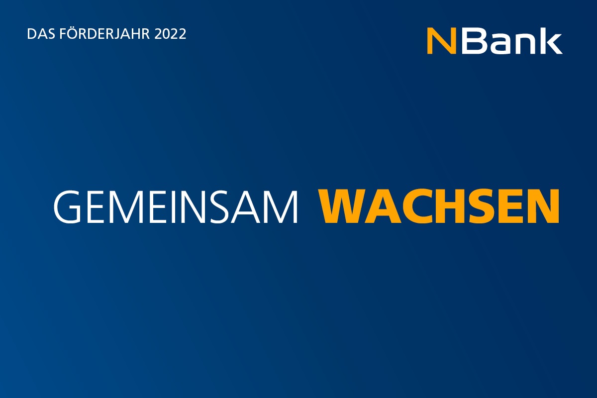 NBank Förderbericht 2022 Gemeinsam Wachsen