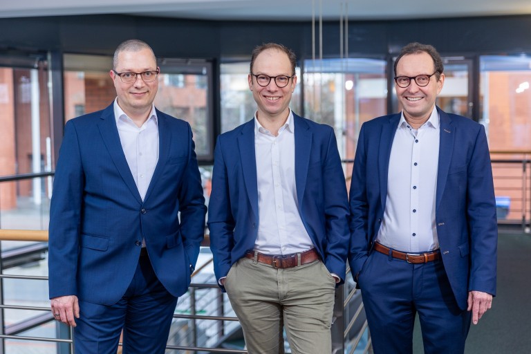 Geschäftsführung NCapital v.l.n.r. Simon Köhler, Christoph Siegfried, Ralf Borchers