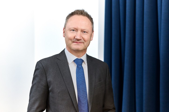 Portrait von Michael Kiesewetter, Vorstandsvorsitzender der NBank.